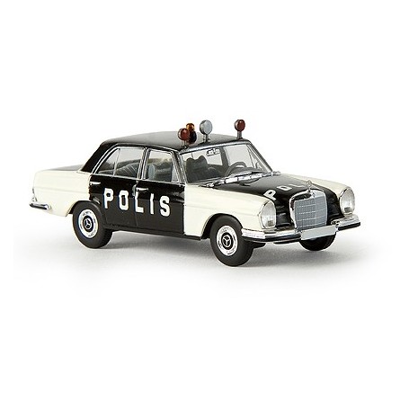 Brekina 13105 Mercedes Benz 280 "Polis", "Von Starmada", Sverige
