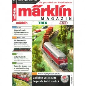 Märklin 168265 Märklin Magazin 1/2011 Tyska