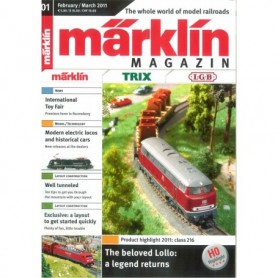 Märklin 168266 Märklin Magazin 1/2011 Engelska