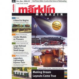 Märklin 103228 Märklin Magazin 6/2006 Engelska