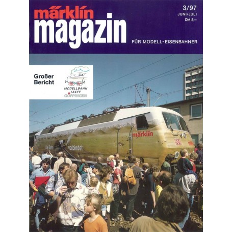 Kataloger KAT117 Märklin Magazin 3/1997 Tyska