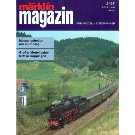 Kataloger KAT118 Märklin Magazin 2/1997 Tyska
