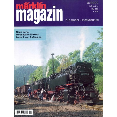 Kataloger KAT132 Märklin Magazin 3/2000 Tyska