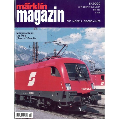 Kataloger KAT134 Märklin Magazin 5/2000 Tyska