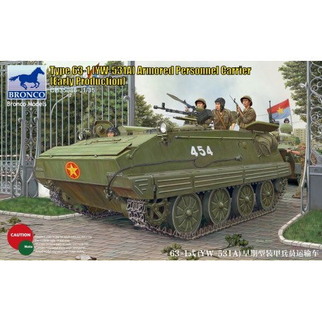 Bronco Models 35086 Markfordon Type 63-1 (YW-531A) Armored Personnel Carrier (Early Production)