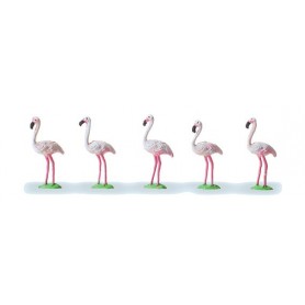 Preiser 20372 Flamingos, 5 st
