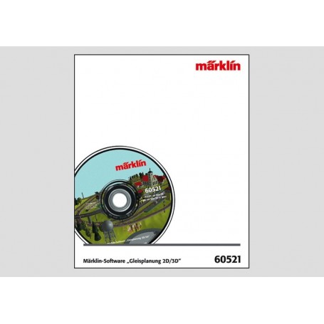 Märklin 60521 Märklin Mjukvara "Track Planning 2D/3D" Version 7.0