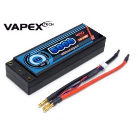 VAPEX VPRD500 VPRD500 Redragon LiPo 2S 5000 mAh 30C Hardcase, utan kontakt