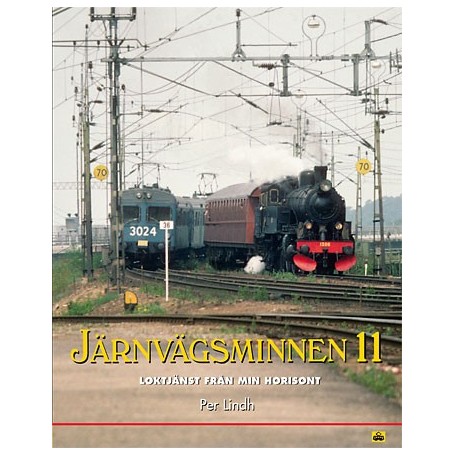 Böcker BOK135 Järnvägsminnen 11 Loktjänst från min horisont