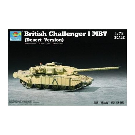 Trumpeter 07105 Tanks British Challenger I MBT (Desert Version)