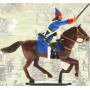 Prince August 936 Karoliner, Kavallerist figur och häst, 40mm höga
