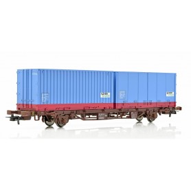 NMJ 611101 Containervagn Green Cargo Lgjns 42 74 443 0 494-8