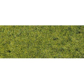 Heki 3376 Gräsfibrer XL, vårgrön, statiskt, 10 mm, 50 gram i påse