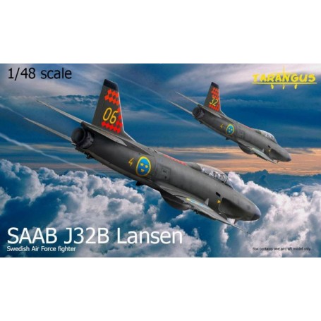 Tarangus 4802 Flygplan SAAB J32B Lansen, Swedish Air Force Fighter