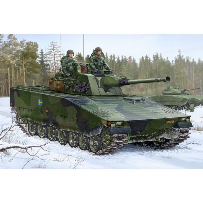 Hobbyboss 82474 1/35 Swedish CV90-40 IFV Model Kit 