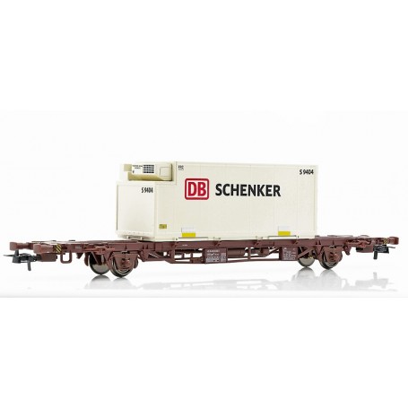 NMJ 611112 Containervagn SJ Lgjs "DB Schenker"