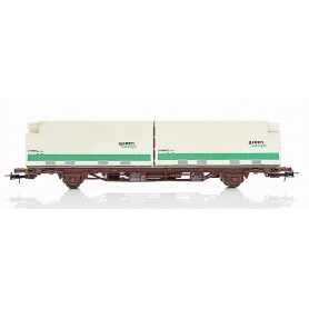 NMJ 611115 Containervagn Lgjns Kylcontainrar "Green Cargo"
