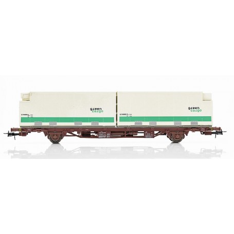 NMJ 611115 Containervagn Lgjns Kylcontainrar "Green Cargo"