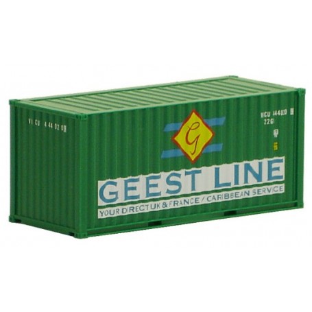 Herpa Exclusive 491368 Container 20 fots "Geest Line"