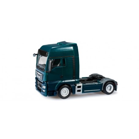 Herpa 301695-3 MAN TGX XXL Euro 6 rigid tractor, blue green