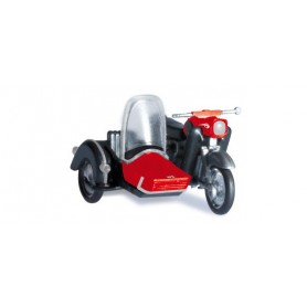 Herpa 053433 MZ 25 with matching sidecar