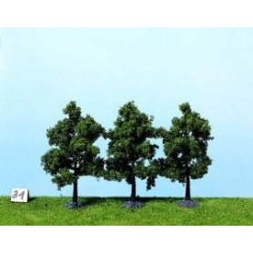 Heki 1731 Lövträd, 4 st, 9-11 cm höga
