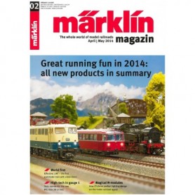 Märklin 242443 Märklin Magazin 2/2014 Engelska