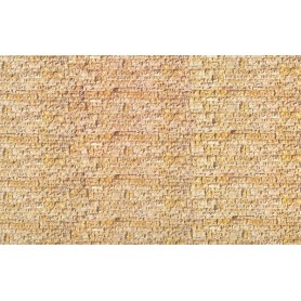 Vollmer 7364 Murplatta "Sandsten 2", papp, mått 250 x 125 mm