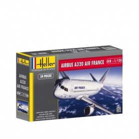 Heller 80448 Flygplan Airbus A320 "Air France"