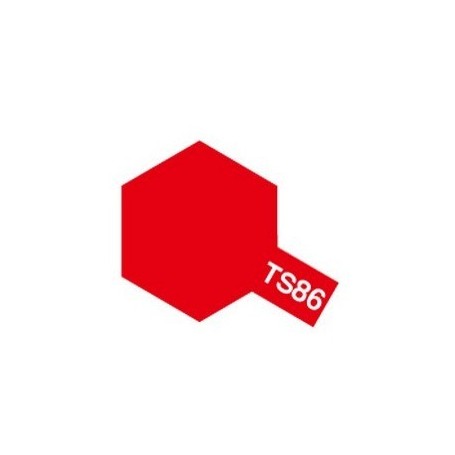 Tamiya 85086 Sprayfärg TS-86 "Pure Red", innehåller 100 ml