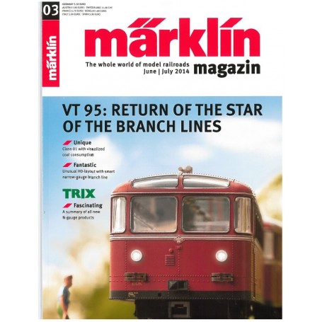 Märklin 242447 Märklin Magazin 3/2014 Engelska