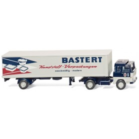 Wiking 54701 Semi-trailer box truck (Magirus) "Bastert", 1964