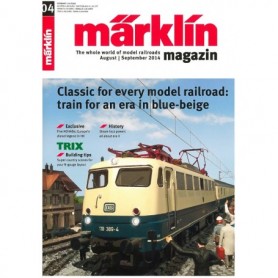 Märklin 242452 Märklin Magazin 4/2014 Engelska