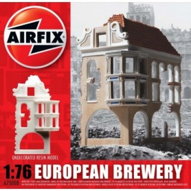 Airfix 75008 European Brewery, färdigmodell i resin, omålad