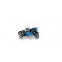 Herpa 053433-2 MZ 25 with matching sidecar, black / blue