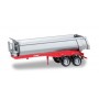 Herpa 076036-2 Carnehl dump trailer 2-axle, red