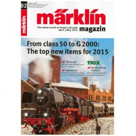 Märklin 254206 Märklin Magazin 2/2015 Engelska