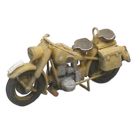 Artitec 87044 Motorcycle Wehrmacht BMW R75 + side wagon, byggsats i resin