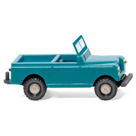 Wiking 92301 Land Rover pale turquoise/cream beige, 1958