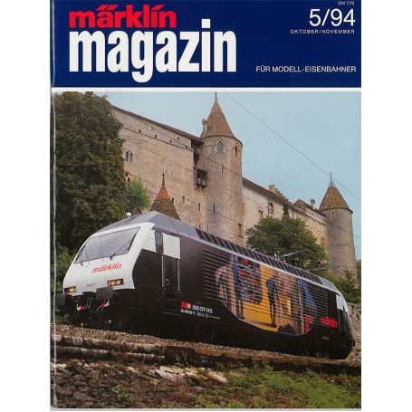 Kataloger KAT355 Märklin Magazin 5/94 Tyska
