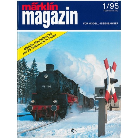 Kataloger KAT357 Märklin Magazin 1/95 Tyska