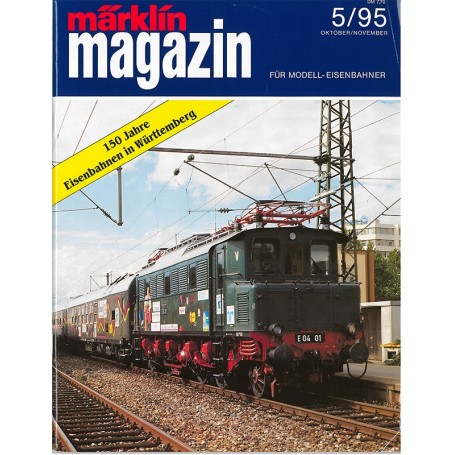 Kataloger KAT361 Märklin Magazin 5/95 Tyska