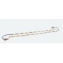 ESU 50700 LED lighting strip with taillight, 255mm, 11 LEDs, "warm-white"