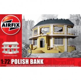 Airfix 75015 Polish Bank, färdigmodell i resin, omålad