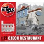 Airfix 75016 Czech Restaurant, färdigmodell i resin, omålad
