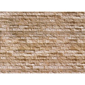 Faller 170617 Murplatta "Basalt", mått 25,0 x 12,5 x 0,05 cm, papp
