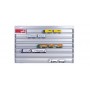 Herpa 029728 Showcase for trailer, silver (overlength: 27.5 in x 17.7 in. x 1.4 in.)