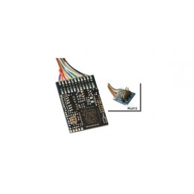 ESU 64616 LokPilot V4.0 M4, Multiprotocol MM/DCC/SX/M4, PluX12 plug on cable harness