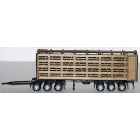 Promotex 5481 Stock Trailer W/Converter Dolly Kit With Assembled Chassis