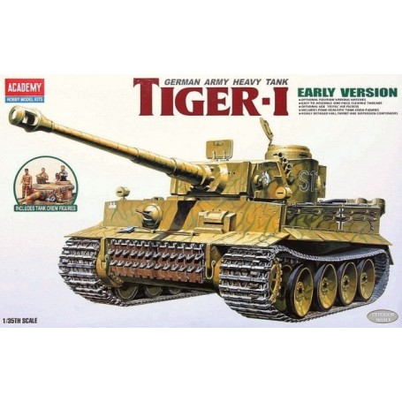 Academy 13264 Tanks Tiger-I German Heavy Tank (Early Production"
